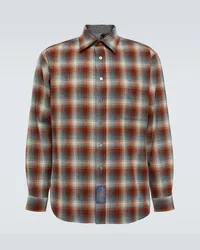 Maison Margiela x Pendleton - Camicia in lana Rosso