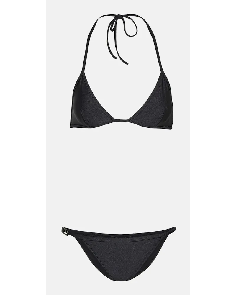 Gucci Bikini con decorazione Nero