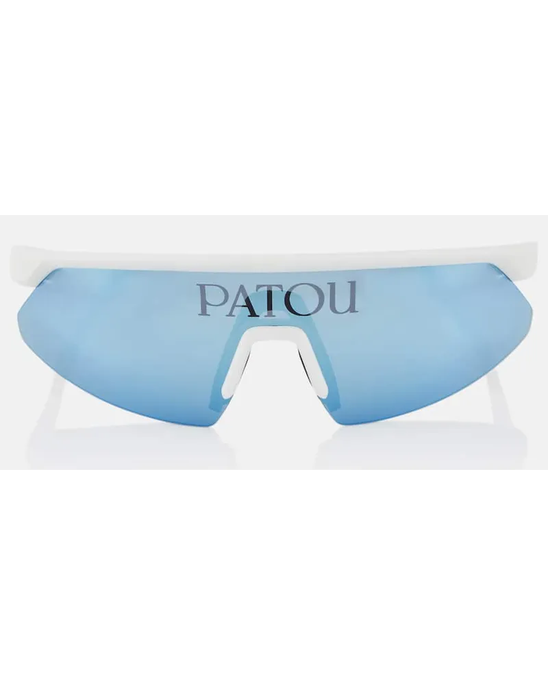 Patou x BollÃ© - Occhiali da sole a mascherina Blu