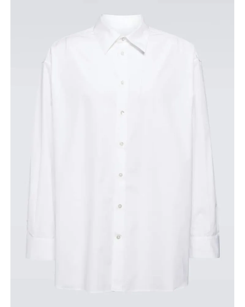 The Row Camicia Lukre in cotone Bianco