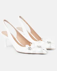 Valentino Garavani Pumps slingback Archive Wildflower in vernice Bianco