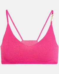 Jacquemus Top Le Bandeau Pralu Rosa