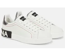 Dolce & Gabbana Sneakers Portofino in pelle Bianco