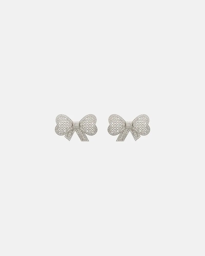 Valentino Garavani Orecchini Trop Chou con SwarovskiÂ Argento