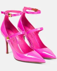 Valentino Garavani Pumps Tan-Go in vernice Rosa