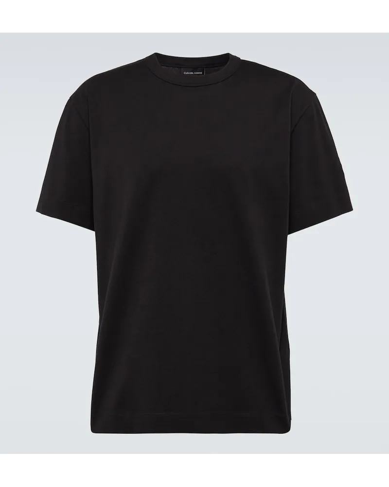 Canada Goose T-shirt Gladstone in cotone Nero