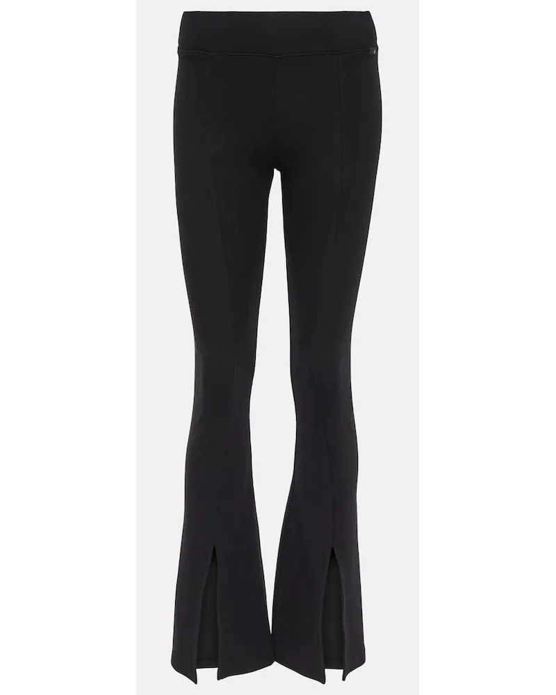 Adriano Goldschmied x EmRata - Pantaloni flared Morrison in misto cotone Nero
