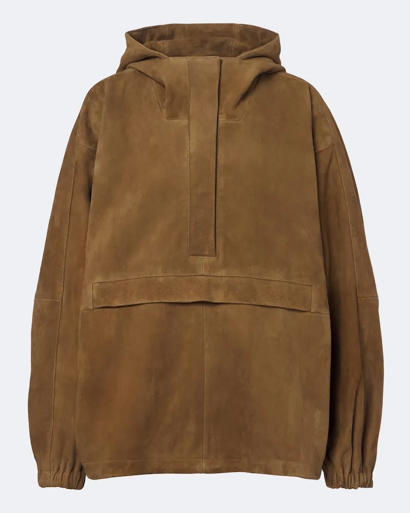 Róhe Róhe Giacca in suede Marrone