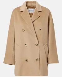 Max Mara Cappotto in lana e cashmere Marrone