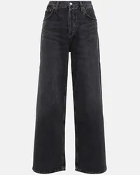 AGOLDE Jeans Low Slung Baggy Nero