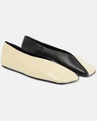 Jil Sander Ballerine in pelle Beige