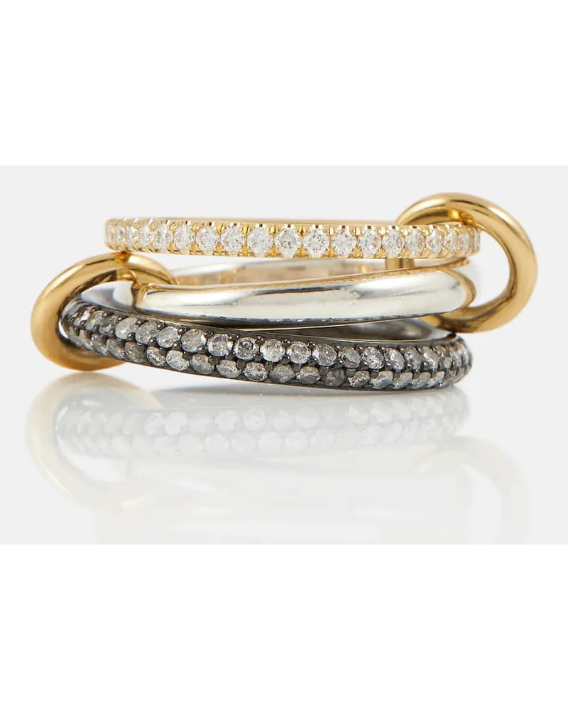 Spinelli Kilcollin Anelli Scorpio in oro 18kt con diamanti Multicolore