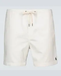 Ralph Lauren Shorts in velluto a coste Bianco