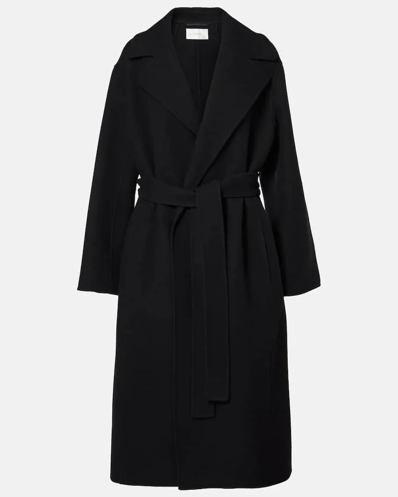 The Row Cappotto Malika in misto lana Nero