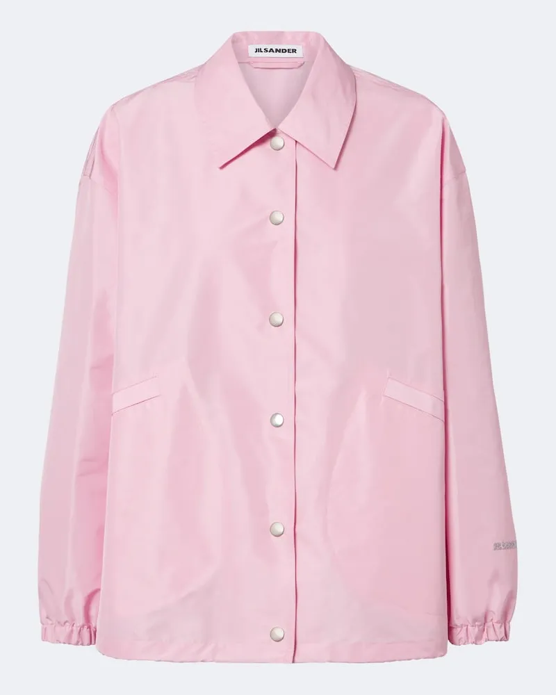 Jil Sander Giacca in tessuto tecnico Rosa