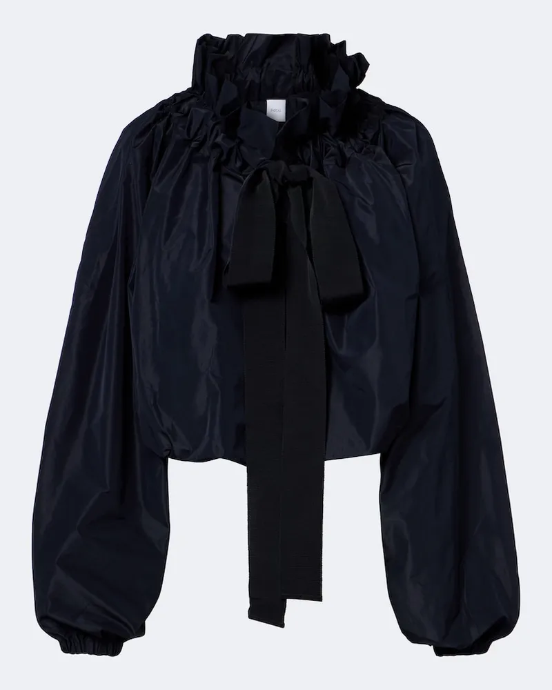 Patou Blusa con fiocco Blu