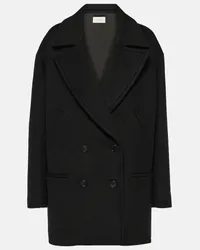 The Row Cappotto Atis in cashmere Nero