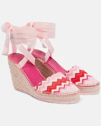 Missoni Espadrillas in canvas con zeppa Multicolore