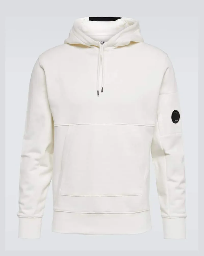 C.P. Company Felpa in pile di cotone Bianco