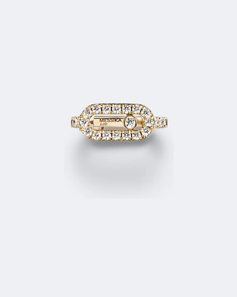 Messika Orecchino ear cuff Move Uno in oro 18kt con diamanti Oro