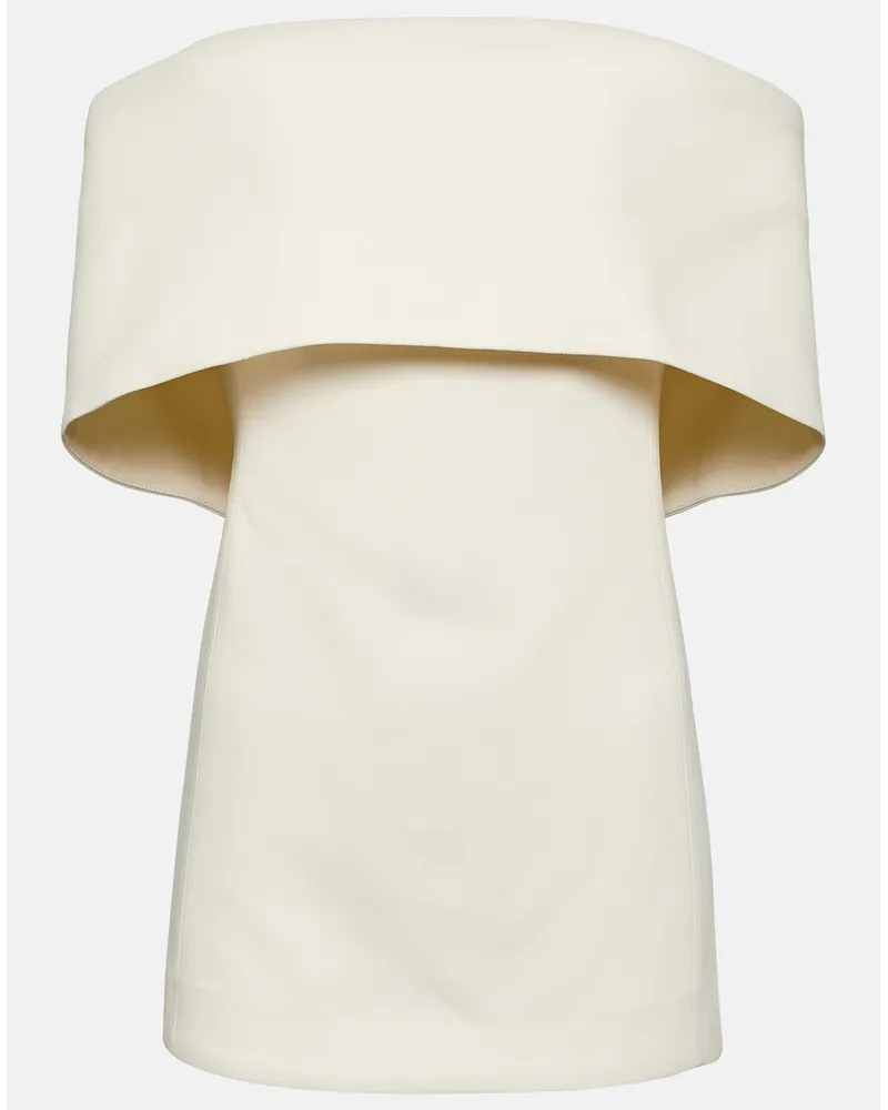 Totême Top con scollo bardot Beige