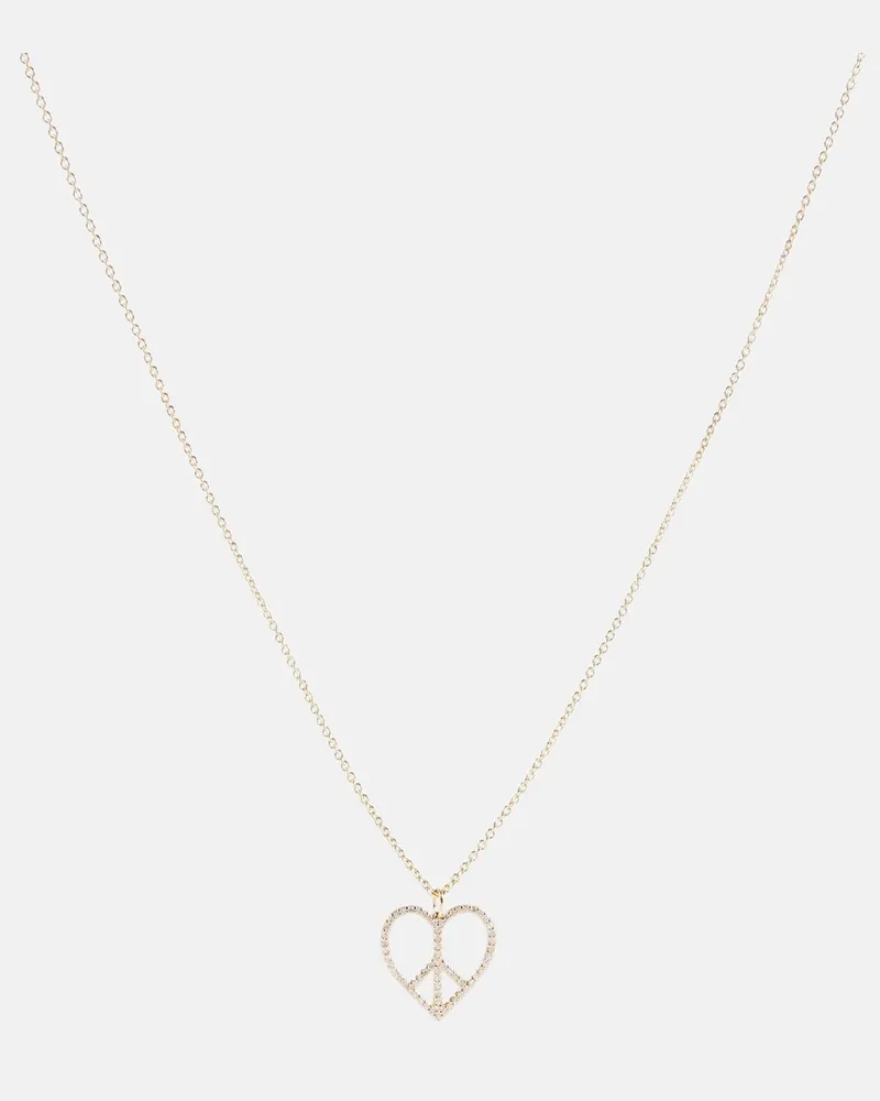 Sydney Evan Collana in oro 14kt con diamanti Oro