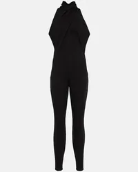 Alaïa Alaïa Jumpsuit in crêpe Nero