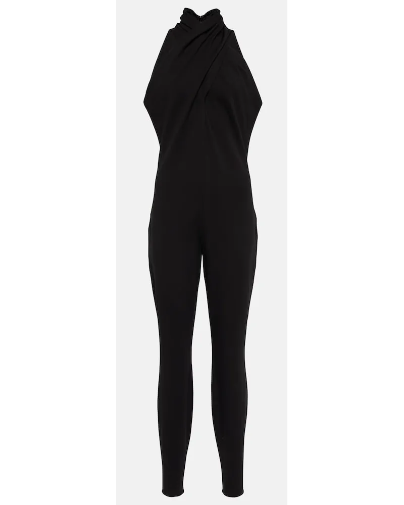 Alaïa AlaÃ¯a Jumpsuit in crÃªpe Nero