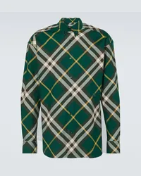 Burberry Camicia in cotone Burberry Check Multicolore