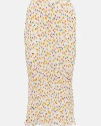 Dorothee Schumacher Gonna midi plissé Multicolore