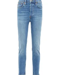 RE/DONE Jeans skinny a vita alta Blu