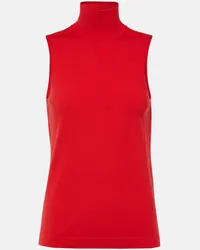 Dorothee Schumacher Top Merino Elegance in misto lana Rosso