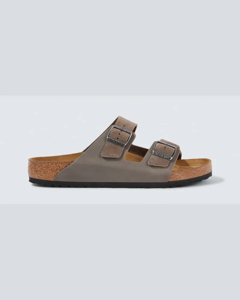 Birkenstock Sandali Arizona in suede Grigio
