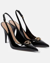 Valentino Garavani Pumps slingback VLogo in vernice Nero