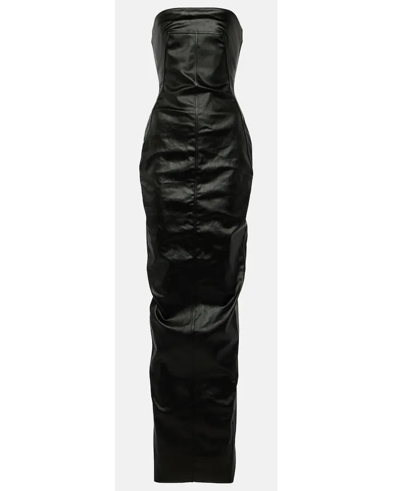 Rick Owens Abito lungo di jeans Nero