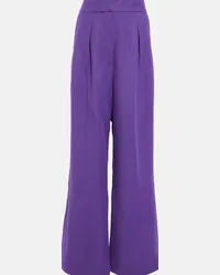 Jacquemus Pantaloni Plidao a gamba larga Viola