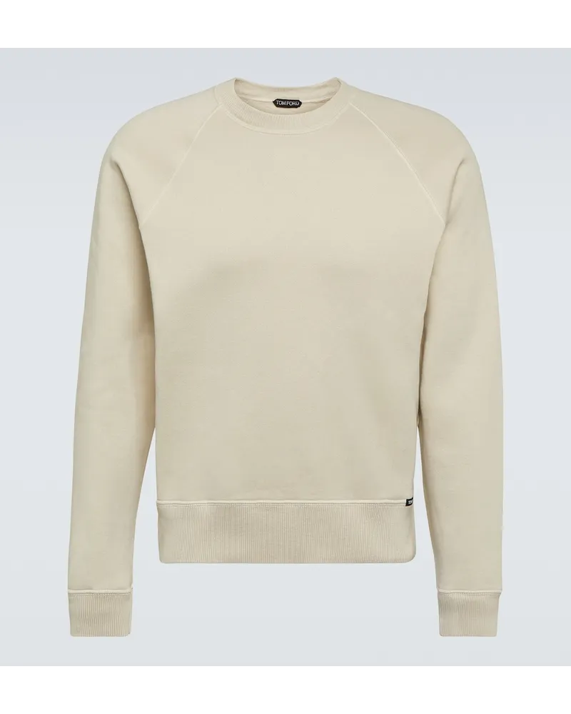 Tom Ford Felpa in cotone Beige