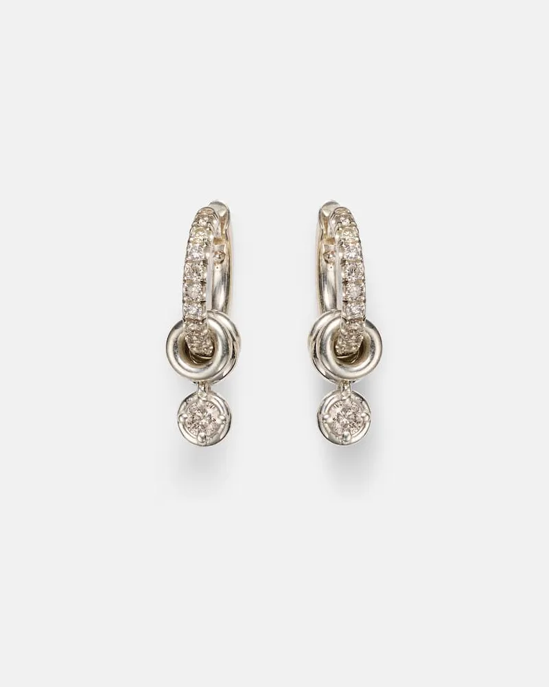 Spinelli Kilcollin Orecchini Zahra in argento sterling con diamanti Argento