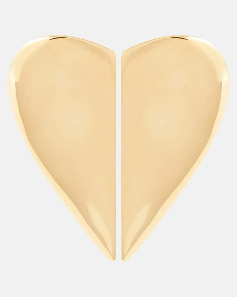 Alaïa AlaÃ¯a Orecchini Demi-CÅur Oro