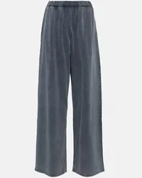 Acne Studios Pantaloni sportivi Felin in jersey Blu