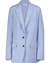 Dries van Noten Blazer in cotone Blu