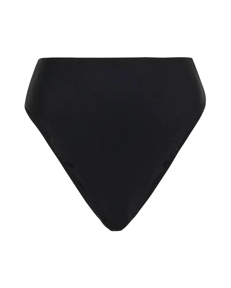 SIR Slip bikini Roy a vita alta Nero