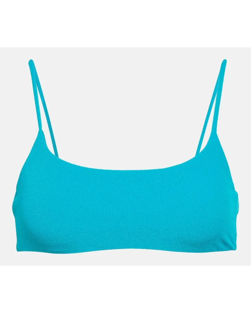 JADE SWIM Top bikini Muse Blu