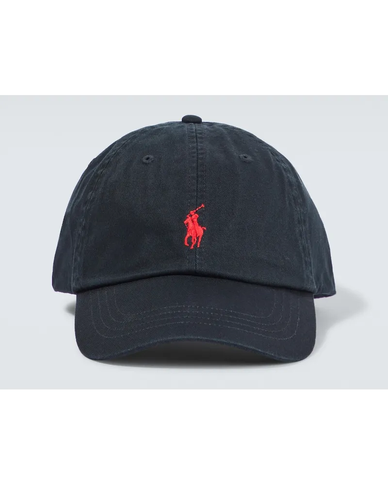 Ralph Lauren Cappello da baseball in cotone Nero