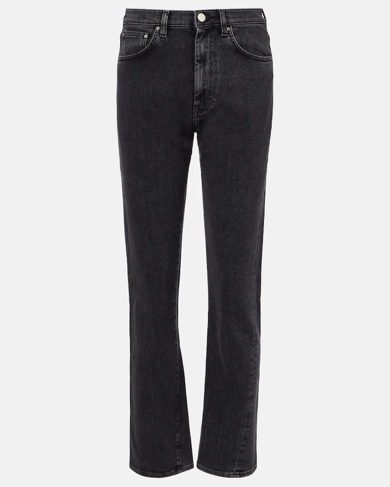 Totême Jeans regular a vita bassa Grigio