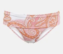 Slip bikini Provence con stampa floreale