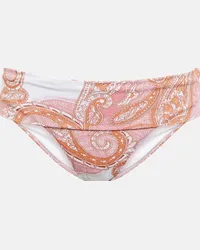 Melissa Odabash Slip bikini Provence con stampa floreale Rosa