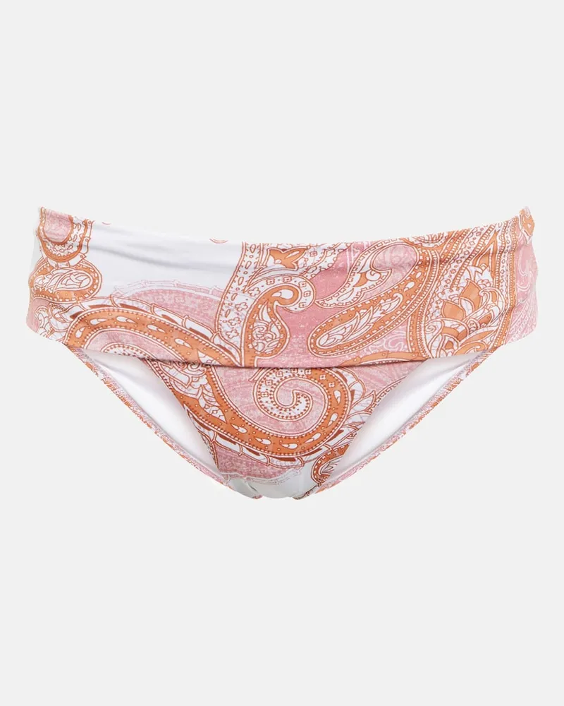 Melissa Odabash Slip bikini Provence con stampa floreale Rosa