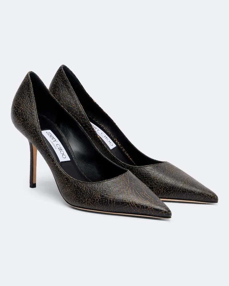 Jimmy Choo Pumps Love in pelle Nero