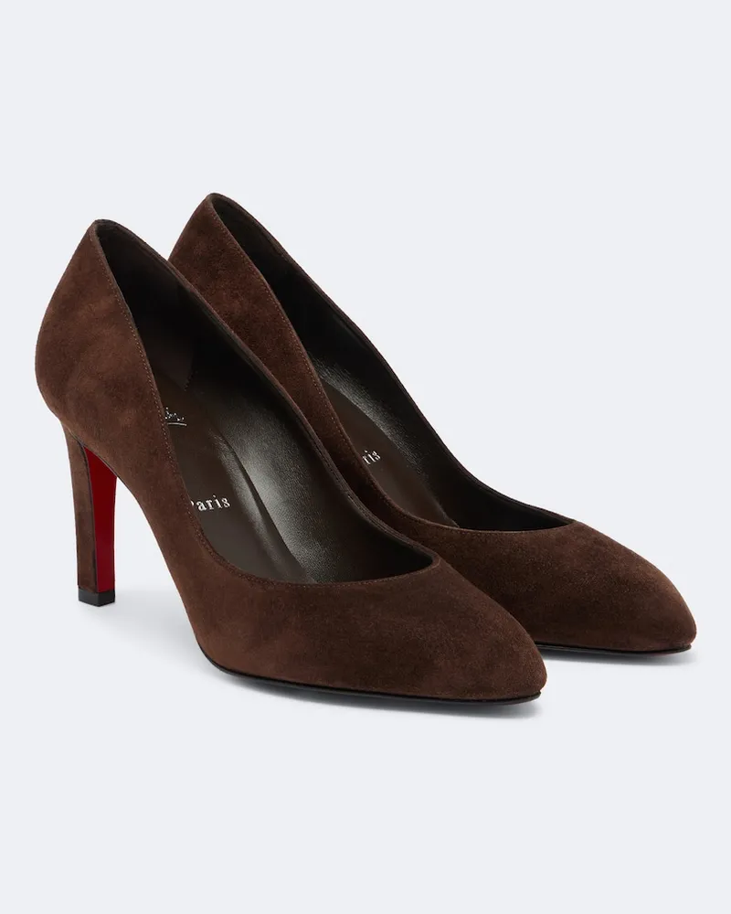 Christian Louboutin Pumps Fannylove in suede Marrone